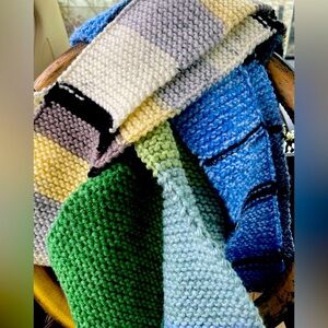 Handmade knitted scarves 🧣 24 inches